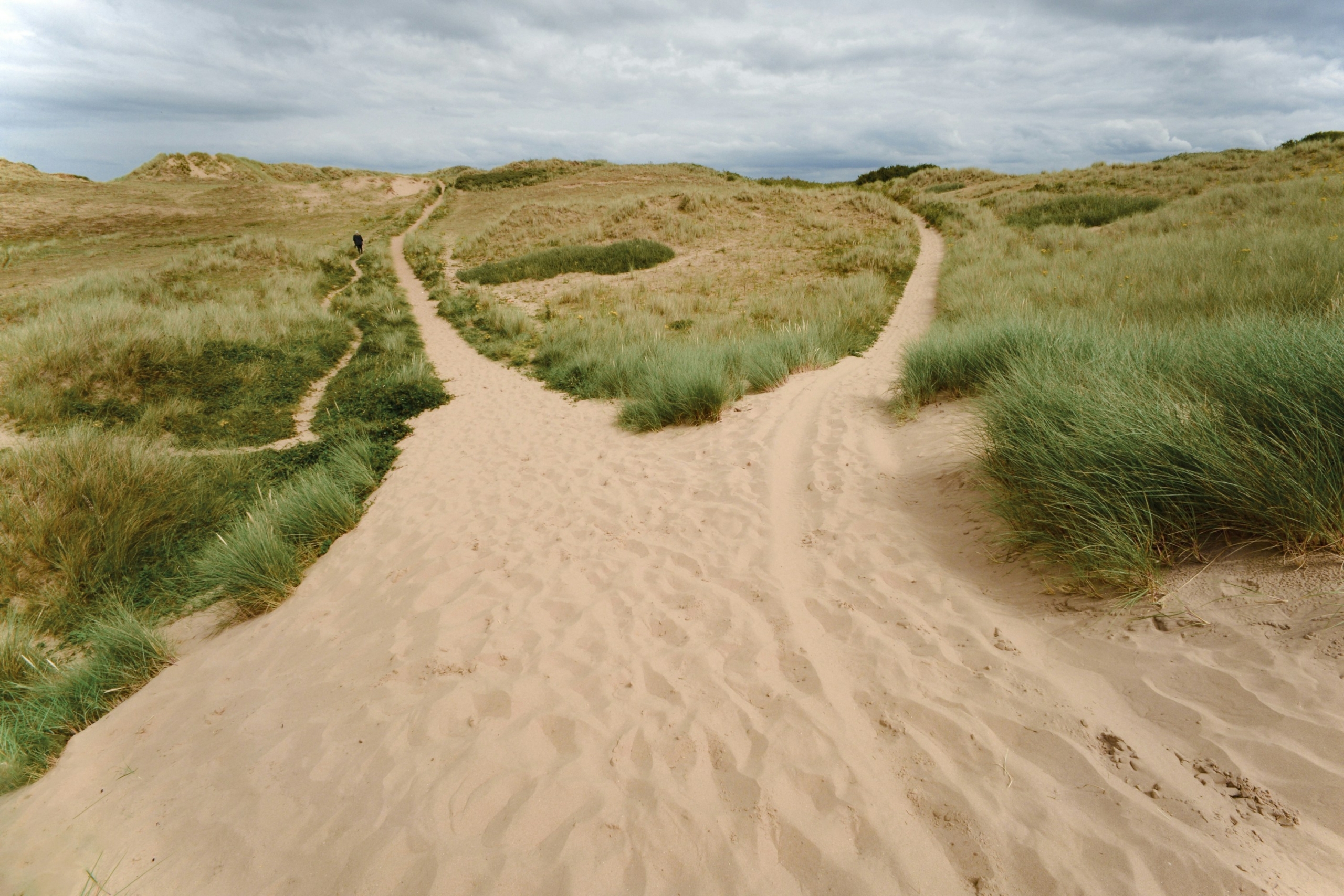 Twee paden door de duinen – blijven of weggaan verslaafde partner